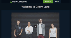 Desktop Screenshot of crownlanestudio.co.uk
